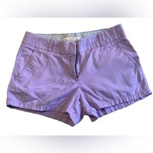J. Crew purple broken-in chino shorts - 2